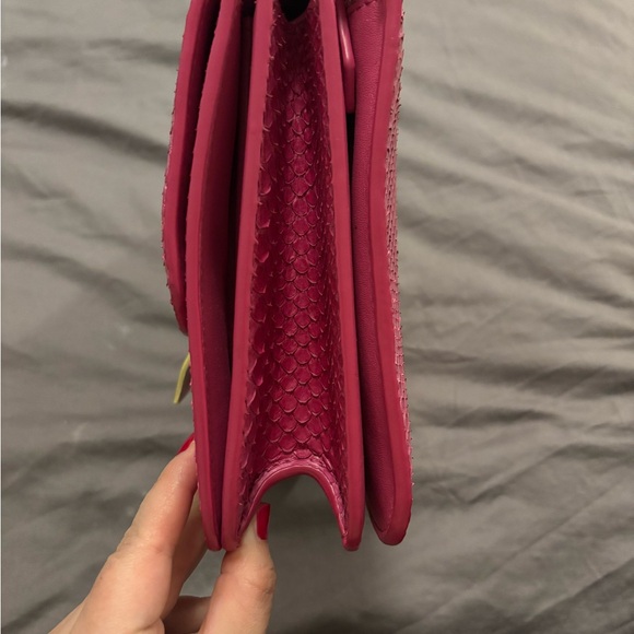 Celine Pink Python leather Box Bag - Picture 4 of 15